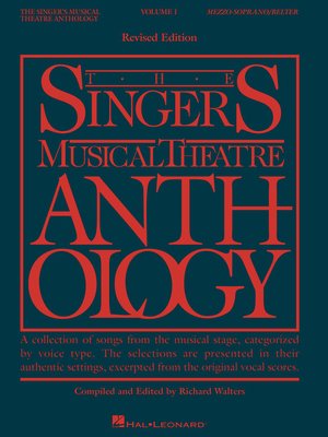 cover image of The Singer's Musical Theatre Anthology--Volume 1